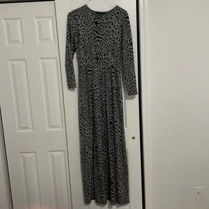 Pashmina winter maxi dress size medium